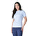 Weatherbeeta Ladies 37.5 Short Sleeve Performance Polo #colour_mist-blue