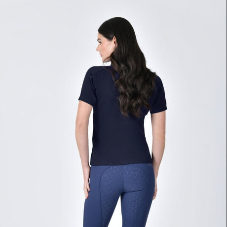 Weatherbeeta Ladies 37.5 Short Sleeve Performance Polo #colour_navy