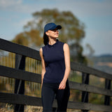 Weatherbeeta Ladies 37.5 Sleeveless Performance Polo #colour_navy