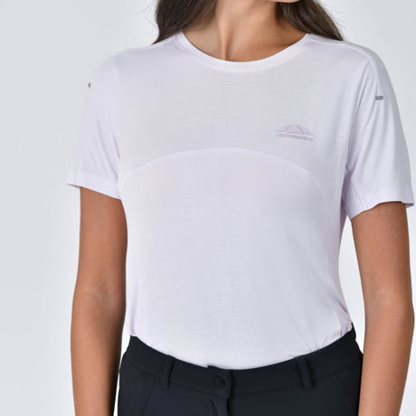 Weatherbeeta Ladies 37.5 Lightweight Performance Short Sleeve Top #colour_lavender-mist-marle