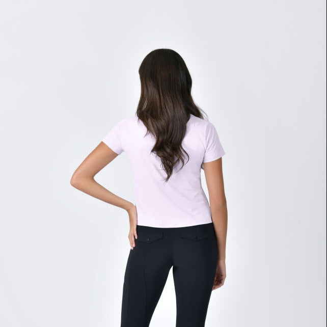 Weatherbeeta Ladies Relaxed Cropped Copper UV Short Sleeve Tee