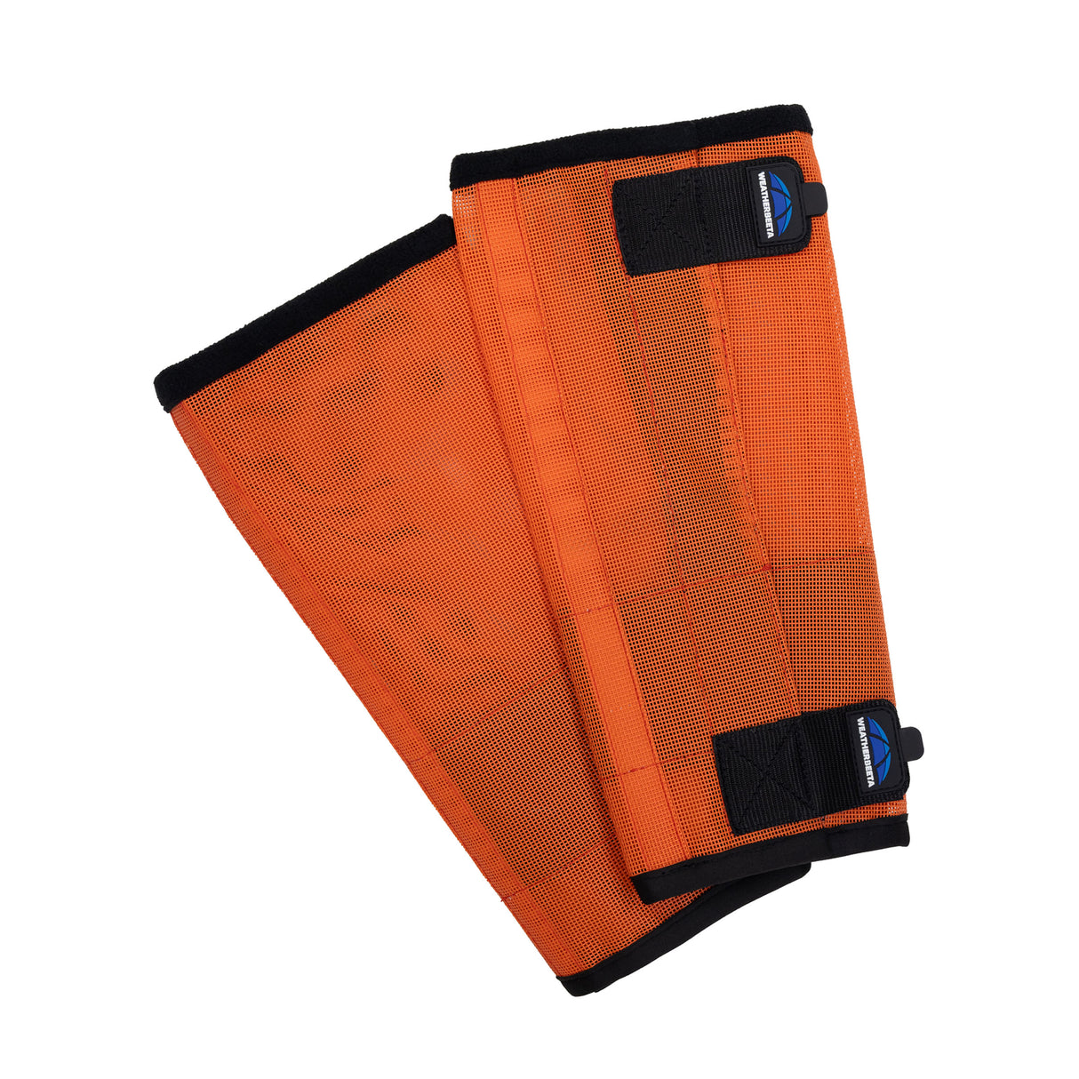Weatherbeeta Comfitec Dura-Mesh Fly Wraps #colour_orange-black