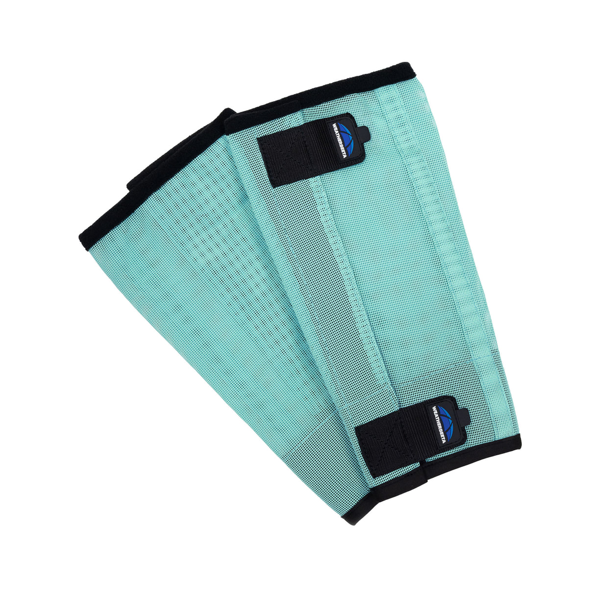 Weatherbeeta Comfitec Dura-Mesh Fly Wraps #colour_turquoise-black