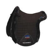 Weatherbeeta Prime Air-Tec Comfy Fleece Trimmed Numnah #colour_brown