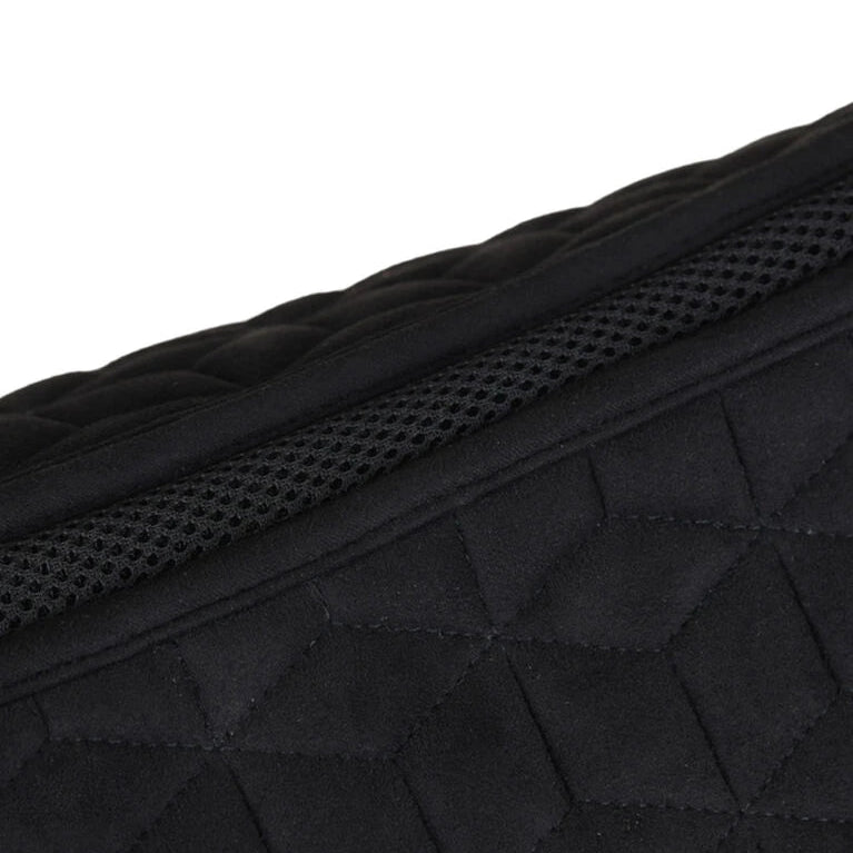Weatherbeeta Suede Elite Air-Tec All Purpose Saddle Pad #colour_black