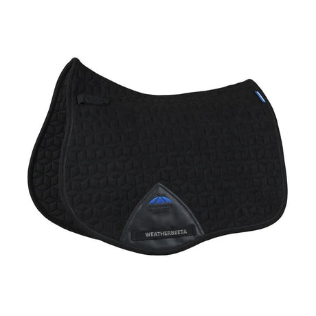 Weatherbeeta Suede Elite Air-Tec All Purpose Saddle Pad #colour_black