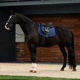 Weatherbeeta Suede Elite Air-Tec All Purpose Saddle Pad #colour_navy