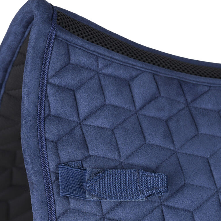 Weatherbeeta Suede Elite Air-Tec All Purpose Saddle Pad #colour_navy