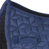 Weatherbeeta Suede Elite Air-Tec All Purpose Saddle Pad #colour_navy