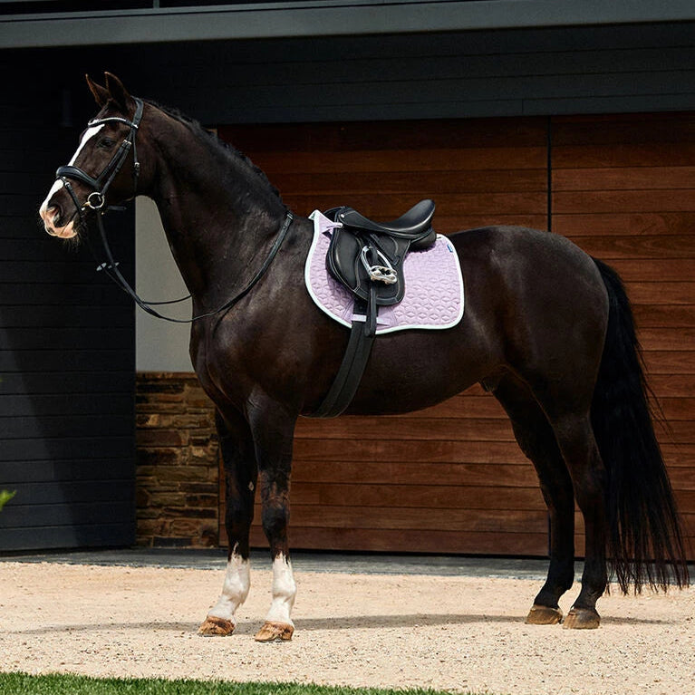 Weatherbeeta Suede Elite Air-Tec All Purpose Saddle Pad #colour_soft-lilac
