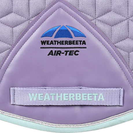 Weatherbeeta Suede Elite Air-Tec All Purpose Saddle Pad #colour_soft-lilac
