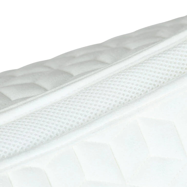 Weatherbeeta Suede Elite Air-Tec All Purpose Saddle Pad #colour_white