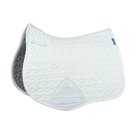 Weatherbeeta Suede Elite Air-Tec All Purpose Saddle Pad #colour_white