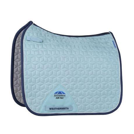 Weatherbeeta Suede Elite Air-Tec Dressage Saddle Pad #colour_aqua