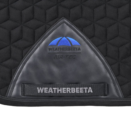 Weatherbeeta Suede Elite Air-Tec Dressage Saddle Pad #colour_black