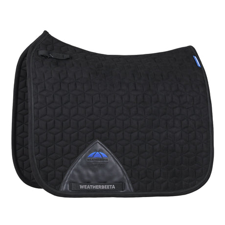 Weatherbeeta Suede Elite Air-Tec Dressage Saddle Pad #colour_black