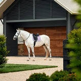 Weatherbeeta Suede Elite Air-Tec Dressage Saddle Pad #colour_soft-liliac