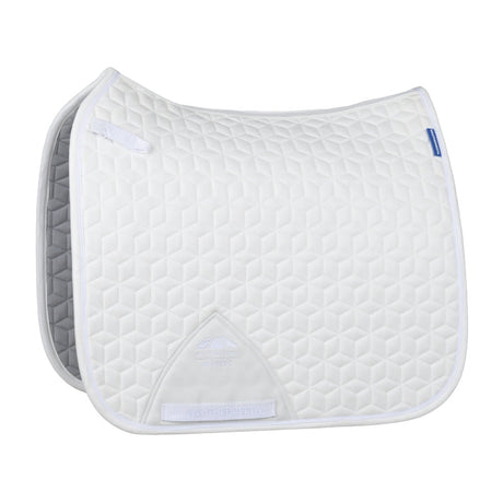 Weatherbeeta Suede Elite Air-Tec Dressage Saddle Pad #colour_white
