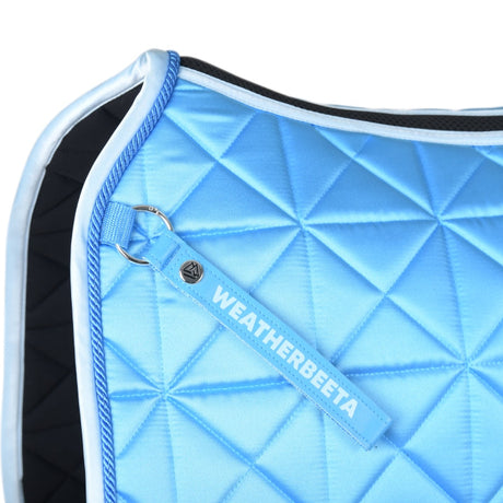 Weatherbeeta Satin Luxe Air-Tec Dressage Saddle Pad #colour_bright-blue