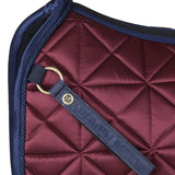 Weatherbeeta Satin Luxe Air-Tec Dressage Saddle Pad #colour_burgundy
