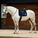 Weatherbeeta Satin Luxe Air-Tec Dressage Saddle Pad #colour_navy