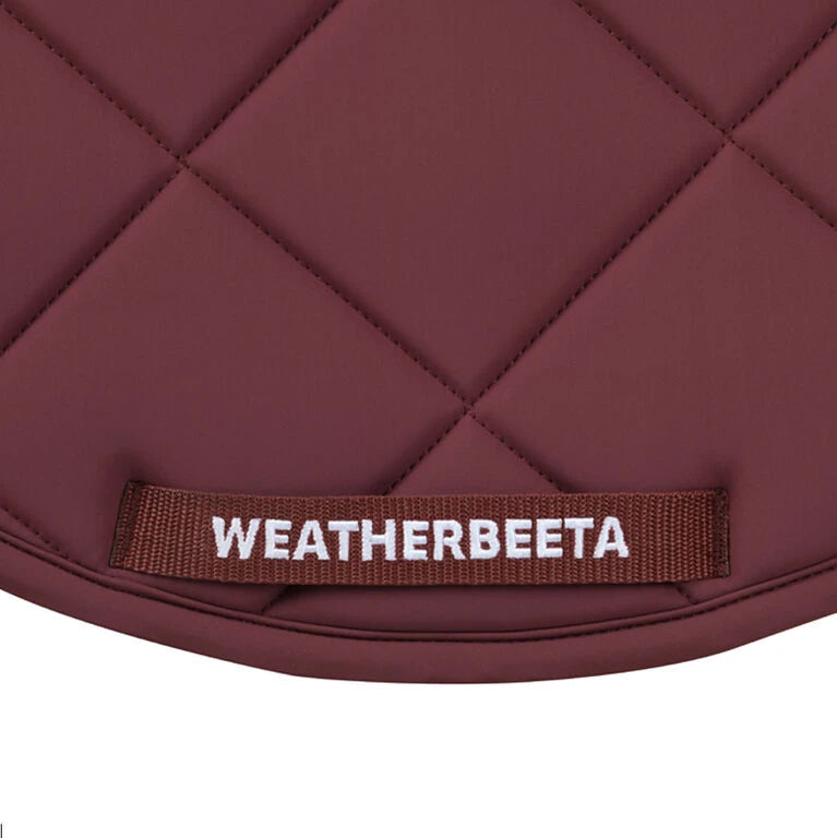 Weatherbeeta Softshell Pro 3D Air-Tec All Purpose Saddle Pad #colour_burgundy