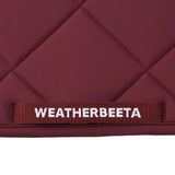 Weatherbeeta Softshell Pro 3D Air-Tec Dressage Saddle Pad #colour_burgundy