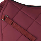 Weatherbeeta Softshell Pro 3D Air-Tec Dressage Saddle Pad #colour_burgundy