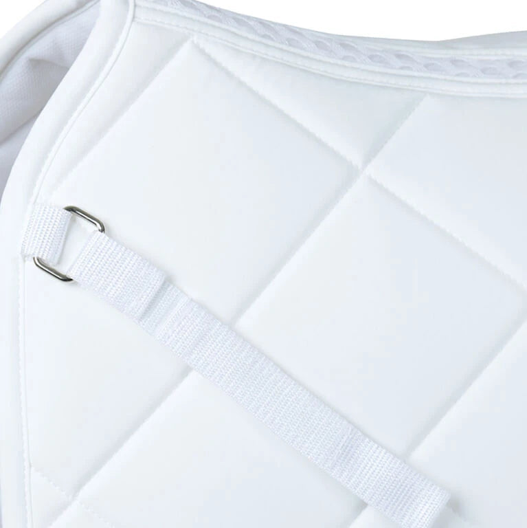 Weatherbeeta Softshell Pro 3D Air-Tec Dressage Saddle Pad #colour_white