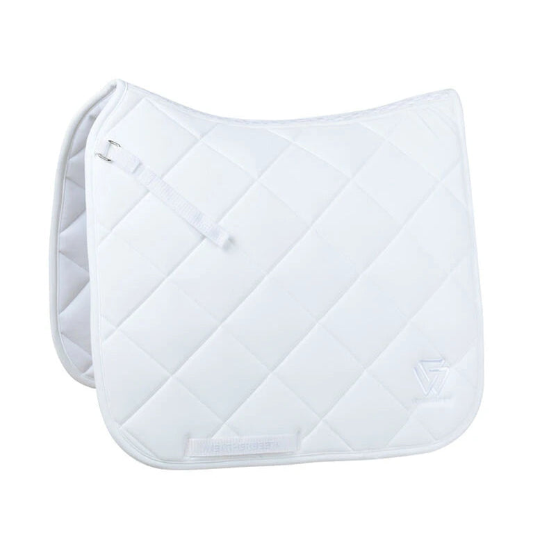 Weatherbeeta Softshell Pro 3D Air-Tec Dressage Saddle Pad #colour_white
