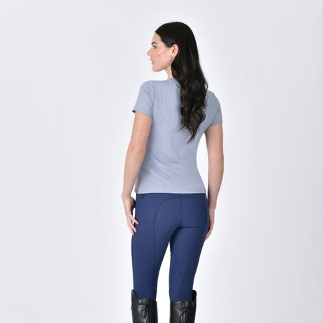 Weatherbeeta Ladies Relaxed Copper UV Short Sleeve Tee #colour_bluestone