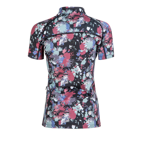 Shires Aubrion Young Rider React Short Sleeve Base Layer #colour_abstract