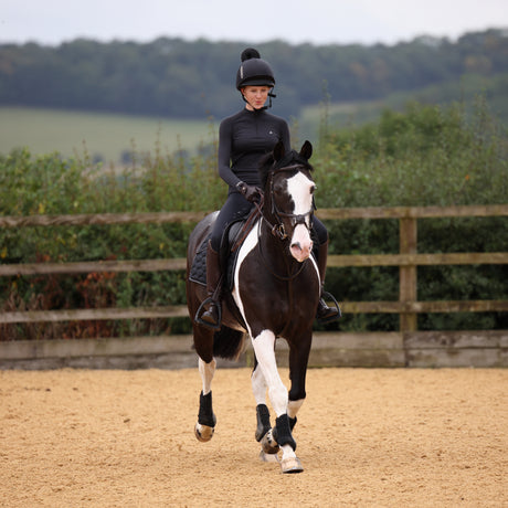 Shires Aubrion Young Rider React Long Sleeve Base Layer #colour_shadow