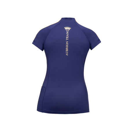 Shires Aubrion Ladies Team Short Sleeve Base Layer #colour_midnight