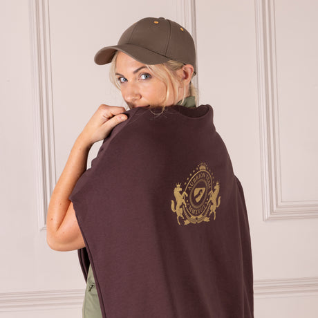 Shires Aubrion Ladies Team Sweatshirt #colour_umber