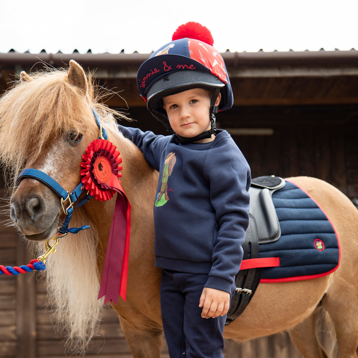 Shires Winne & Me Sweatshirt #colour_navy