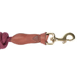 Shires Velociti Lusso Leather Lead Rope