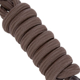 Shires Velociti Lusso Leather Lead Rope #colour_havana