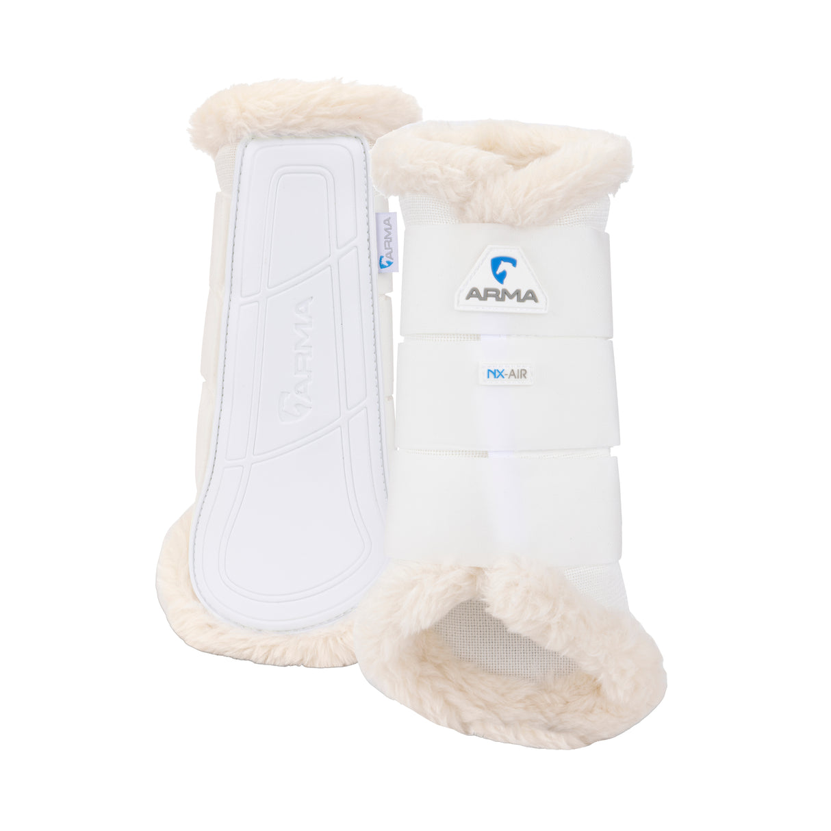 Shires ARMA NX-AIR Brushing Boots #colour_white
