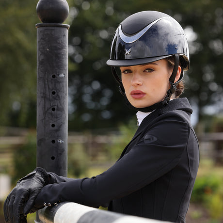 Shires Karben Carey Ellipse SP Riding Hat #colour_black