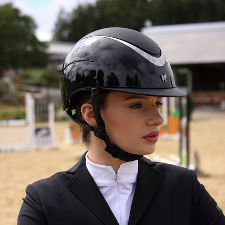 Shires Karben Carey Ellipse SP Riding Hat #colour_black
