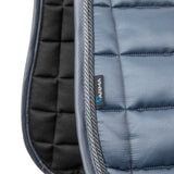 Shires ARMA Eltar Satin Dressage Saddlecloth #colour_grey