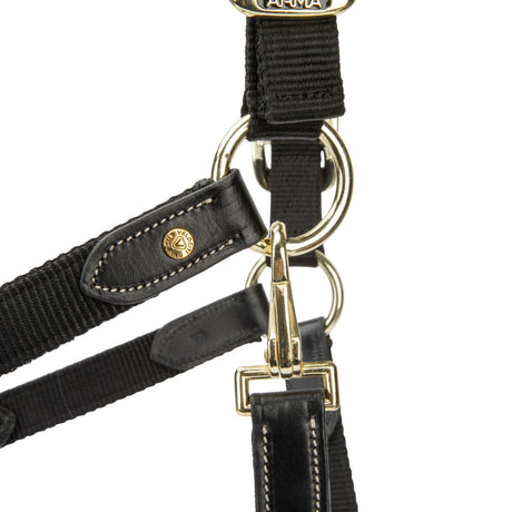 Shires ARMA Porto Headcollar #colour_black