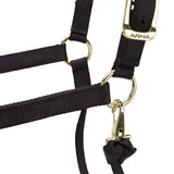 Shires ARMA Premium Adjustable Headcollar #colour_black
