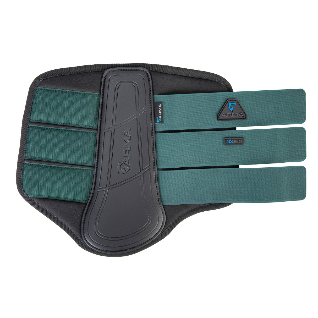 Shires ARMA Contour Pro Brushing Boots #colour_green