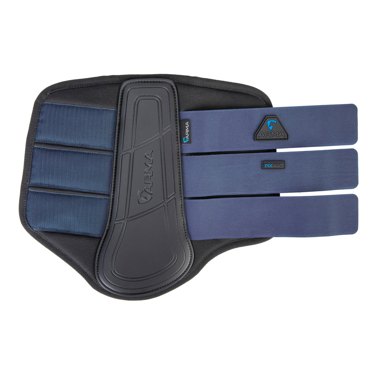 Shires ARMA Contour Pro Brushing Boots #colour_navy