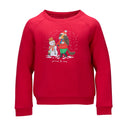 Shires Winnie & Me Children's Festive Sweatshirt #colour_red