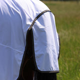 Shires Tempest Original Fly Rug & Neck Set #colour_white-grey