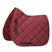 Shires ARMA Quilted Saddlecloth #colour_black-cherry