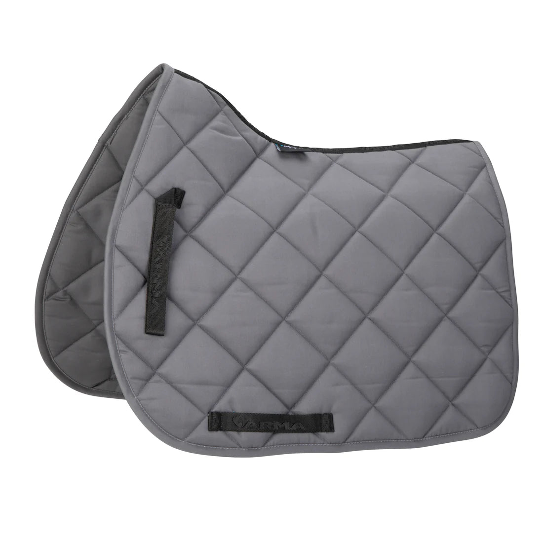 Shires ARMA Quilted Saddlecloth #colour_grey
